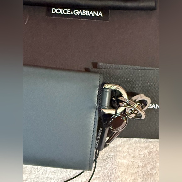 Dolce & Gabbana Bag Charm/Mini Wallet Key Card Holder with Iconic DG Logo - Picture 4 of 6